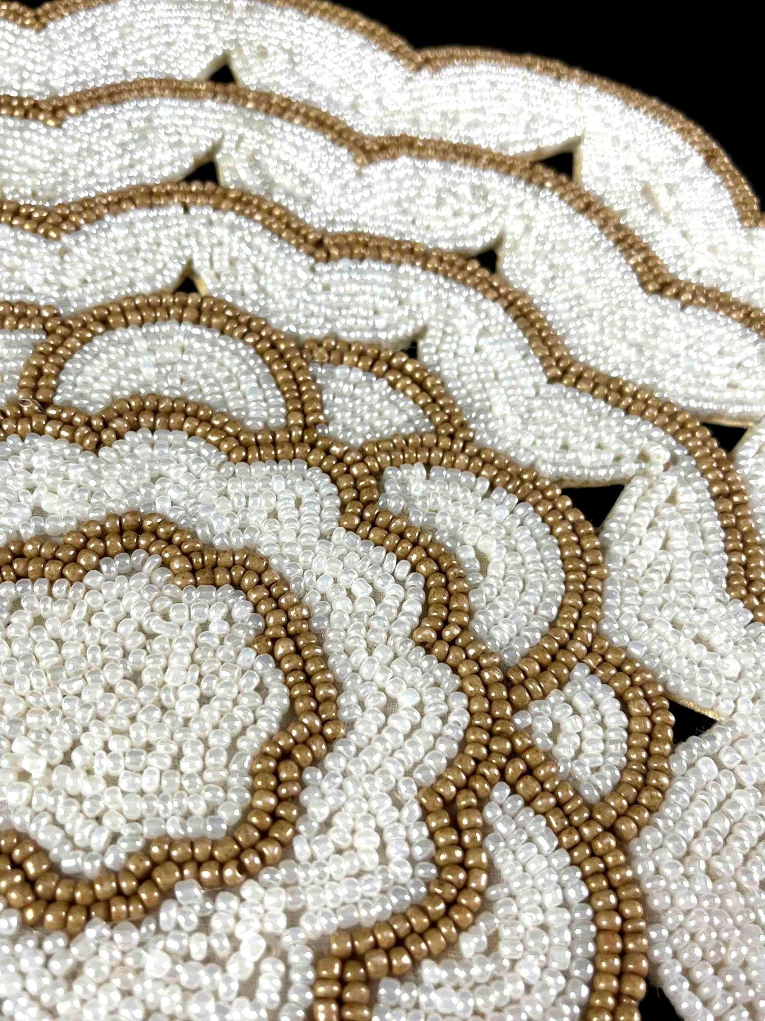 Hand Beaded Place Setting - 2