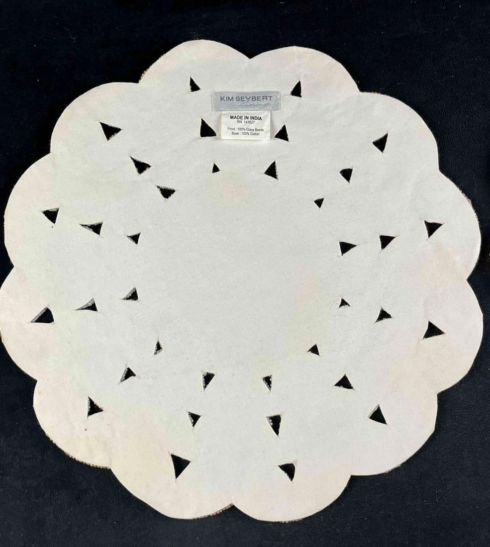 Hand Beaded Place Setting - 6