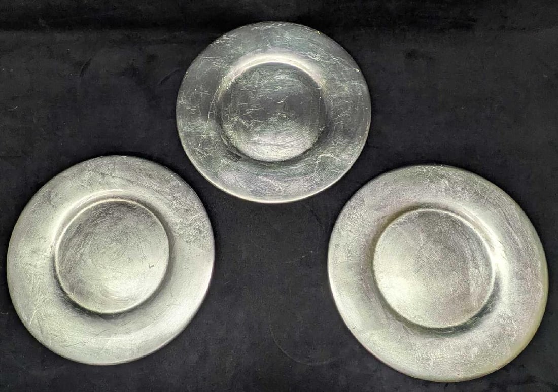 3 Decorative Pier 1 Imports Large 13" Ceramic Charger Plates (1 of 7)