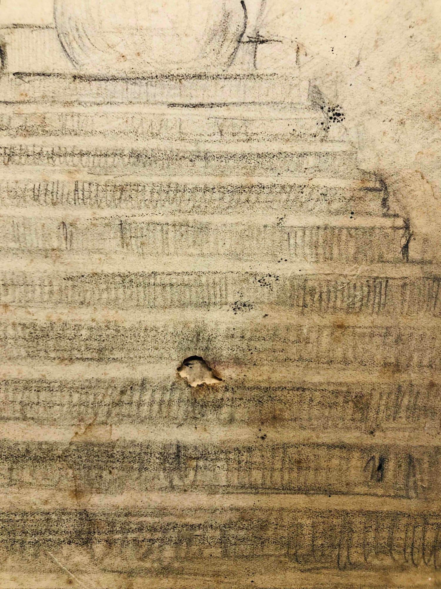 Signed Still Life Drawing - 6