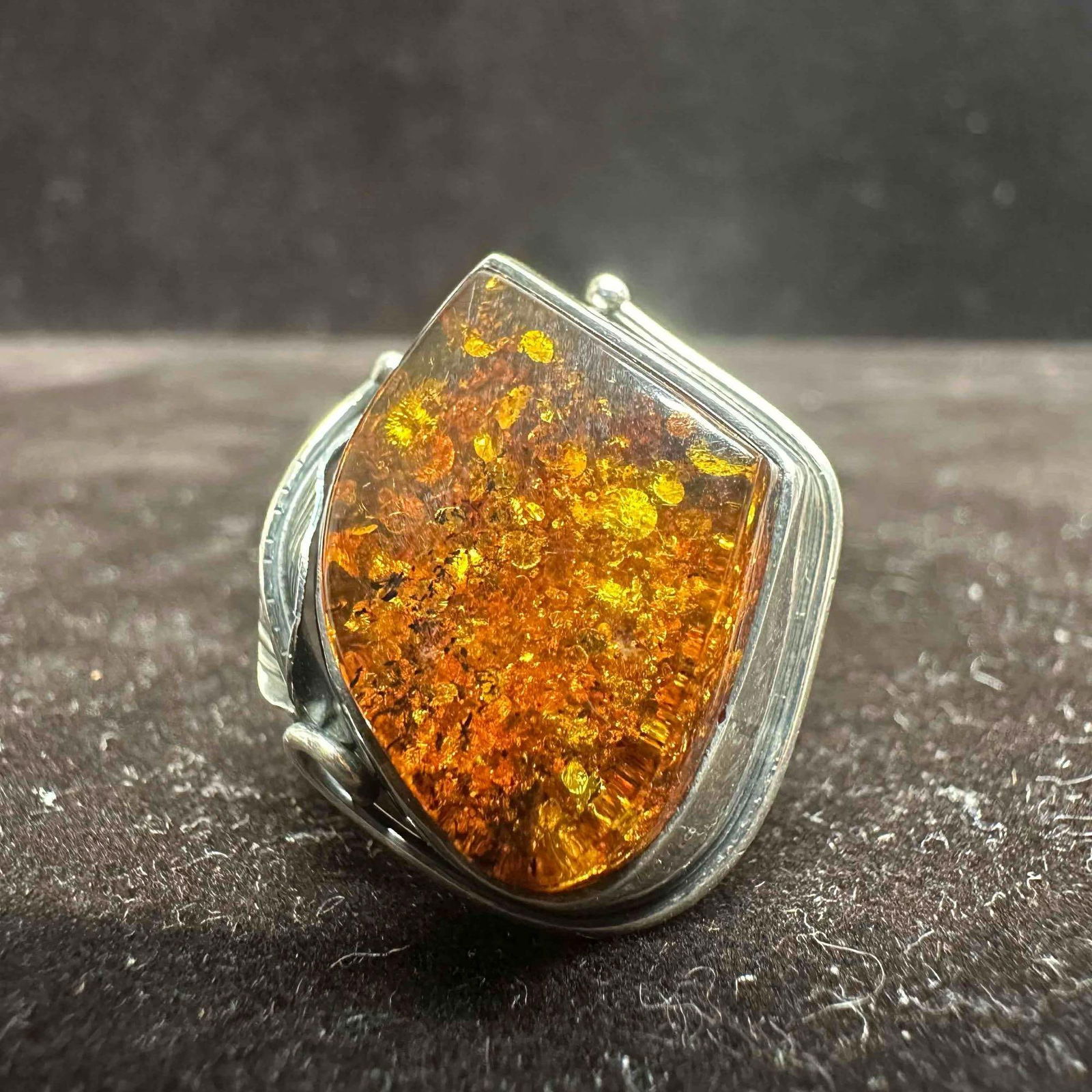 Baltic Amber Natural Sterling Silver 925 Ring Size 7: This item is in good pre-owned, previously used/displayed condition with noticeable light wear, and surface scratches. Please reference all photos for full details. This piece of jewelry has been test