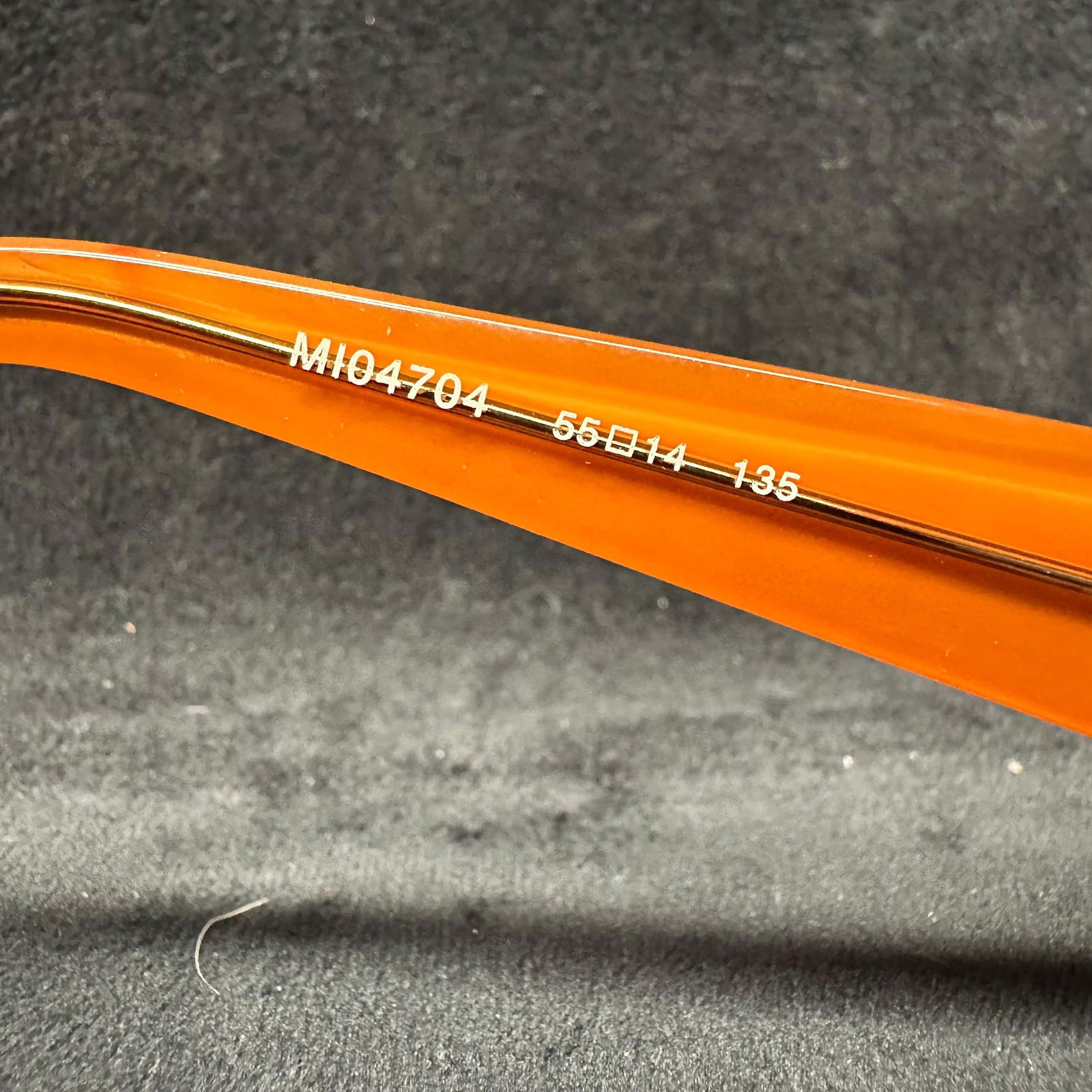 Missoni Rectangular Eyeglass Frames Orange 55-14-135 - 5