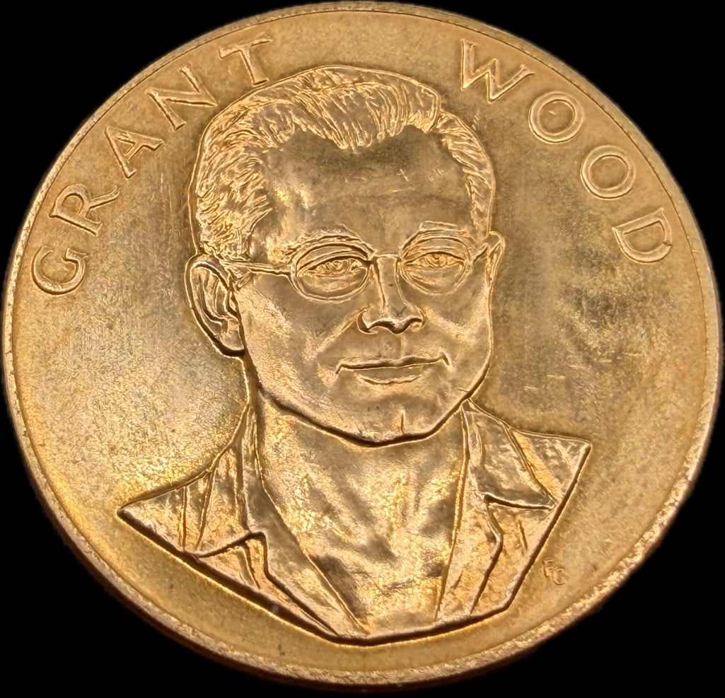 1 oz. Grant Wood 90% Gold Commemorative Coin 1980 A (1 of 2)