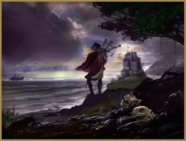 Ivan Clarke "Beaconsfield Castle" Medium Giclée: Ivan Clarke "Beaconsfield Castle" Medium Giclée Giclee on canvas print of Beaconsfield Castle by Ivan Clarke. Comes in the original tube. This medium (30 x 22) piece is a high quality