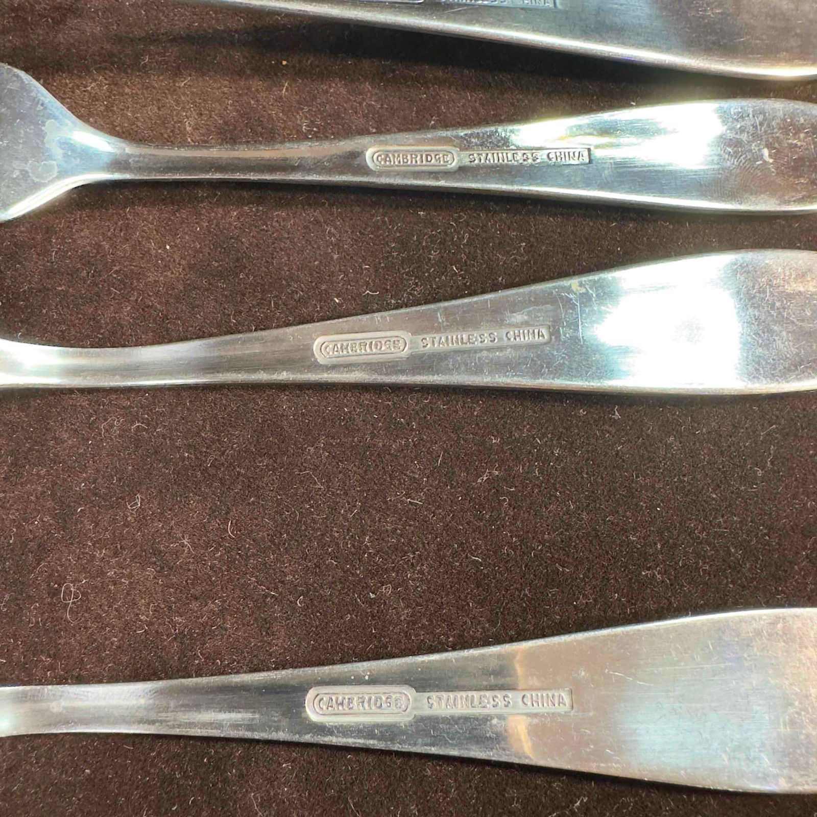 Cambridge Stainless Steel Silverware Flatware 6 Piece - 4