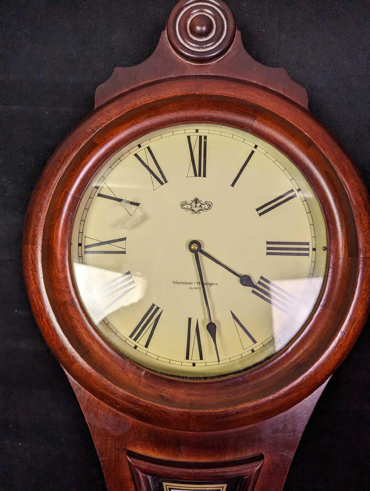 Westminster Whittington Quartz Pendulum Clock - 5