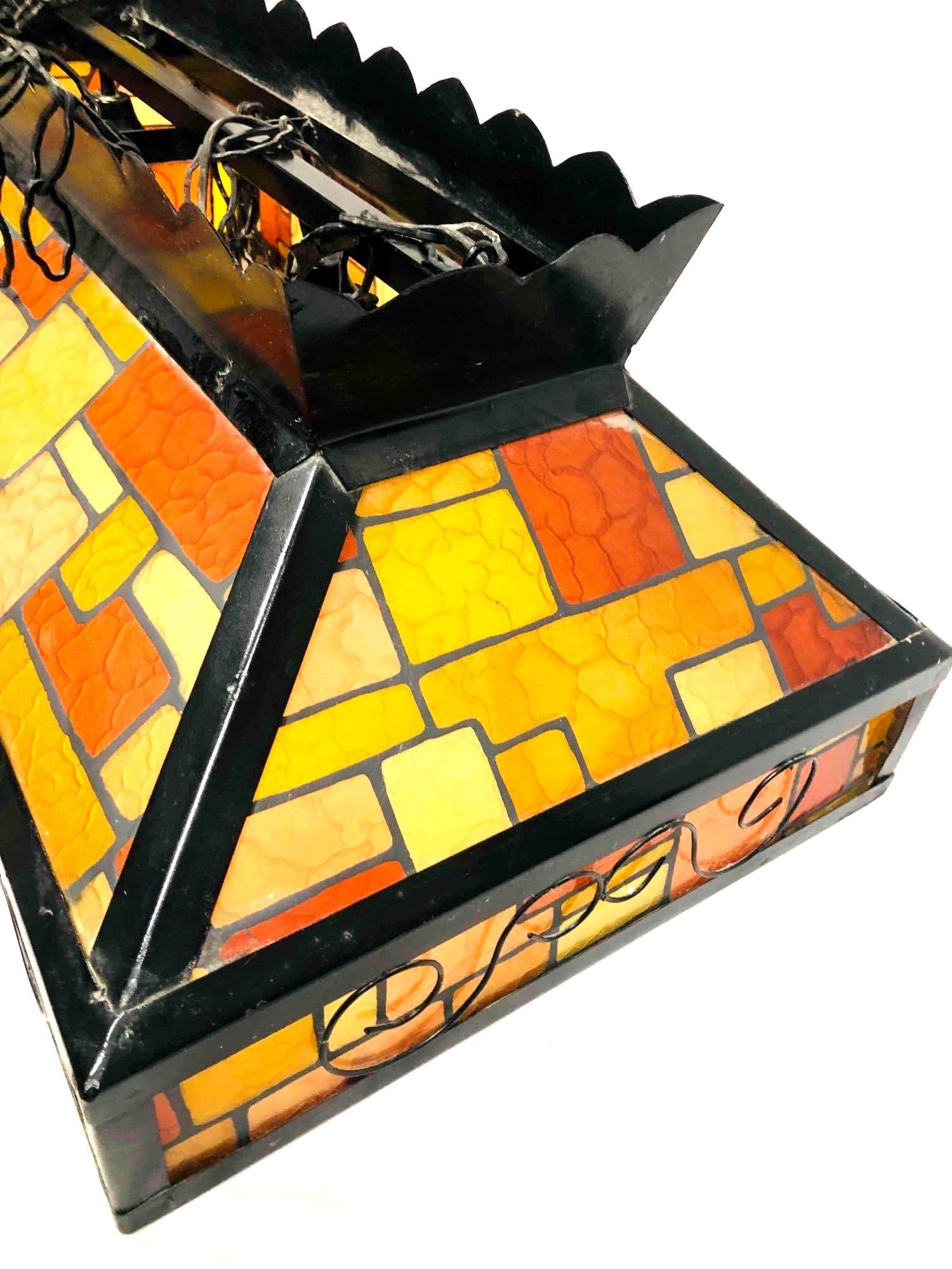 Pool Table Hanging Light Fixture - 4