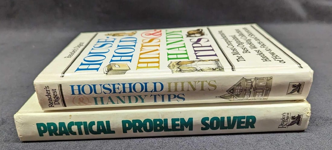 2 Reader's Digest Problem Solver Hardcover Books - 3