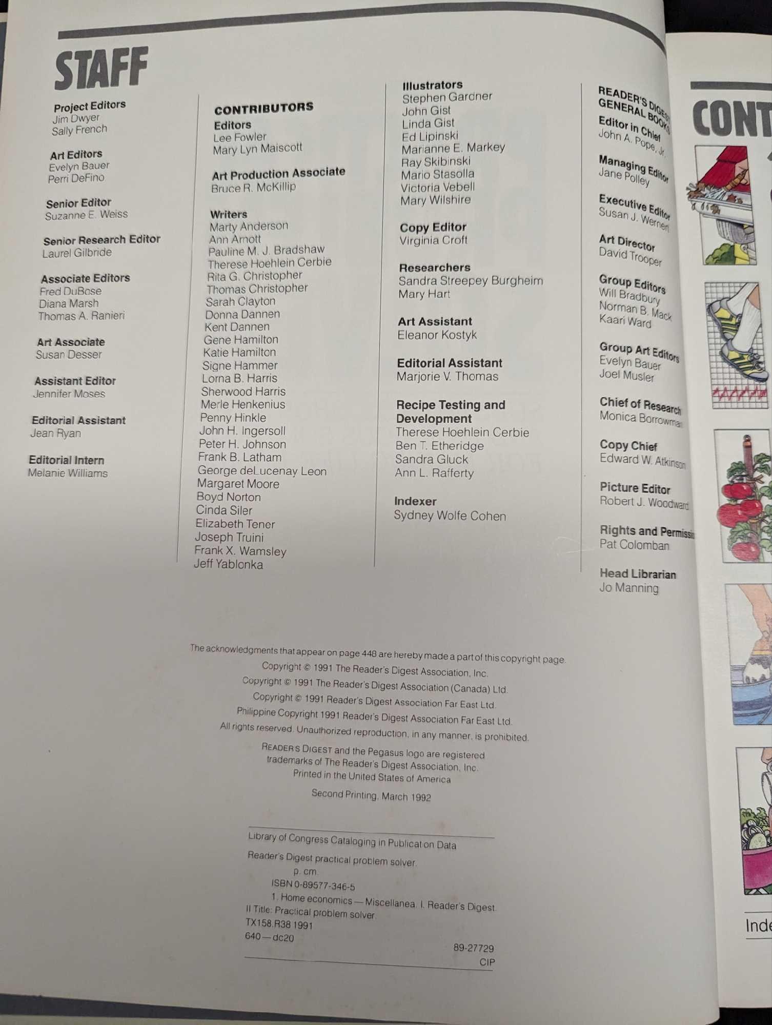 2 Reader's Digest Problem Solver Hardcover Books - 7