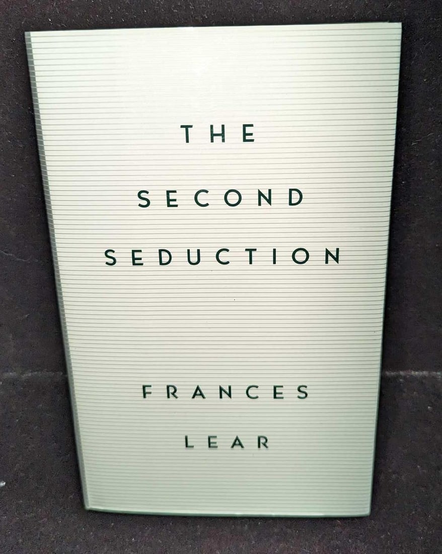 Autographed Frances Lear The Second Seduction HC: Autographed Frances Lear The Second Seduction HC. This was published by Alfred A. Knopf (New York) in 1992.First Edition. The hardcover is approx 5 1/4" x 3/4" x 8 1/4" and it weighs 0.73lb. The dust