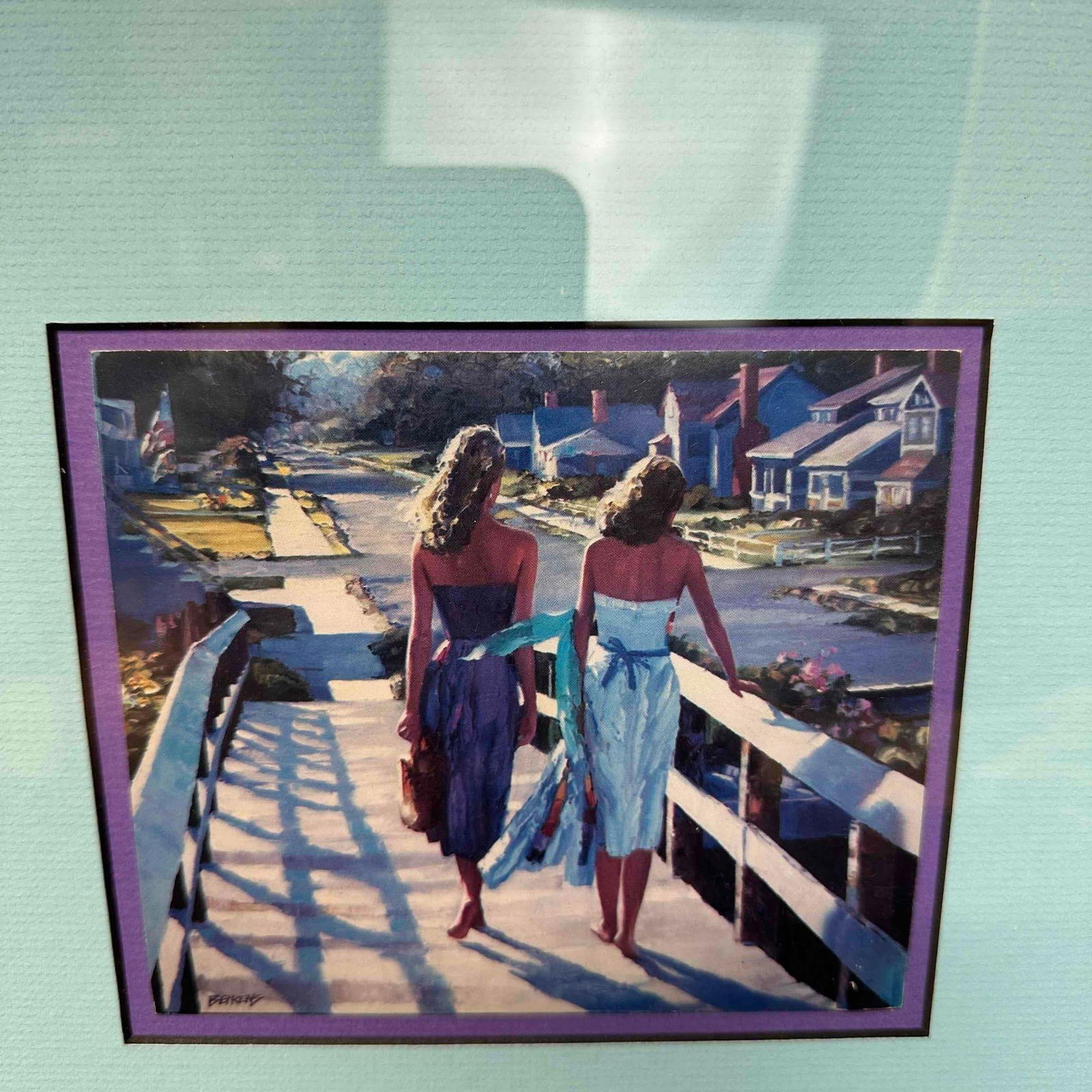 Howard Behrens Offset Lithograph Artwork Set Three Framed Lithographs - 11