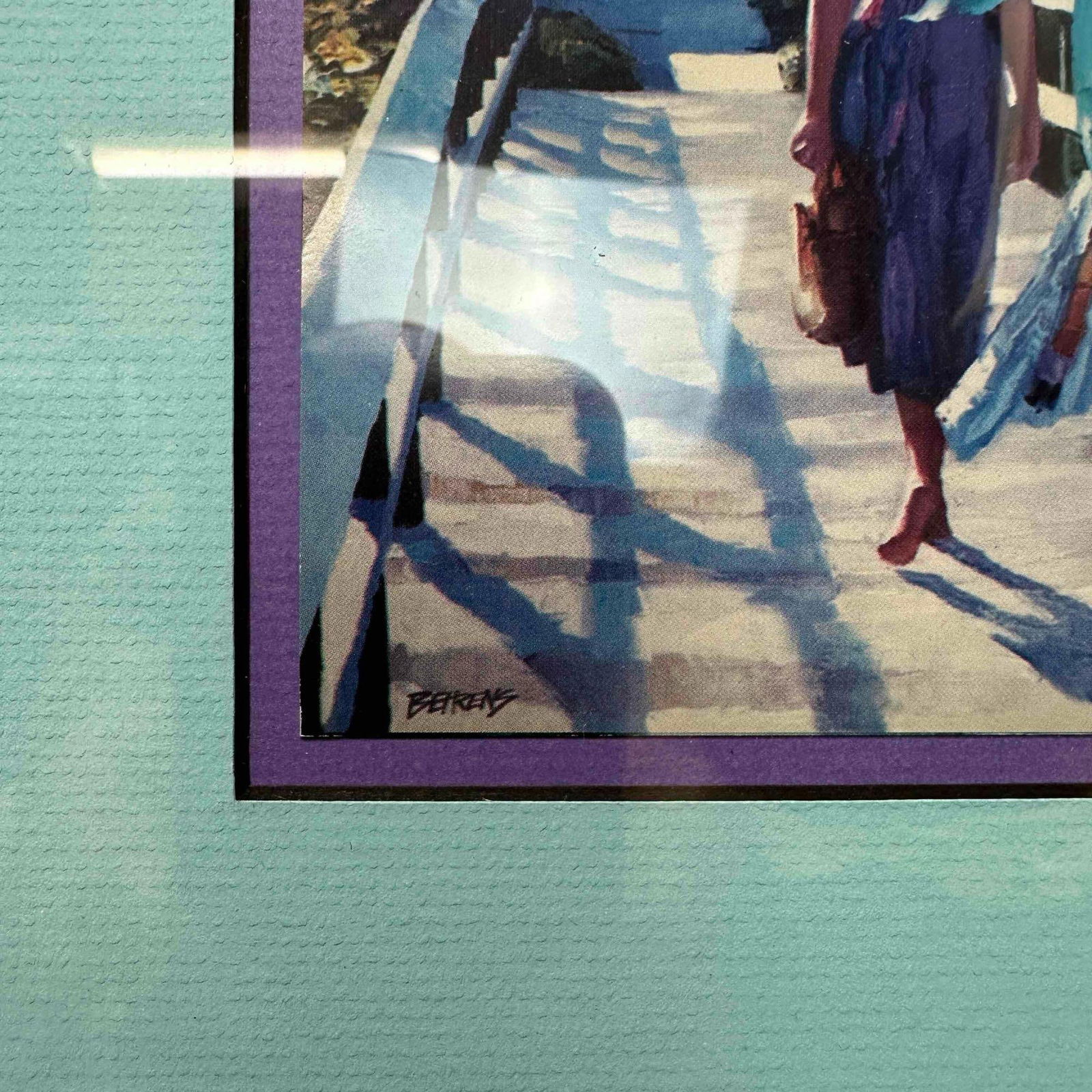 Howard Behrens Offset Lithograph Artwork Set Three Framed Lithographs - 12