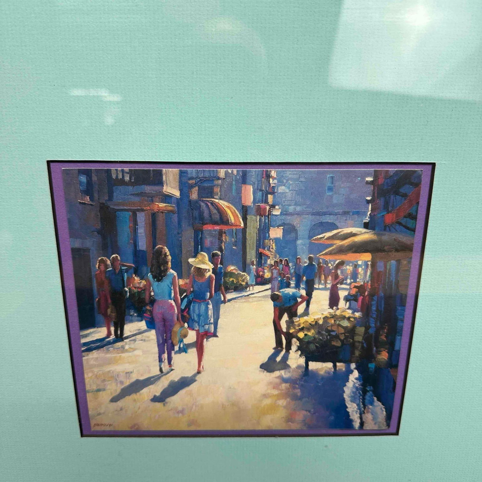 Howard Behrens Offset Lithograph Artwork Set Three Framed Lithographs - 6