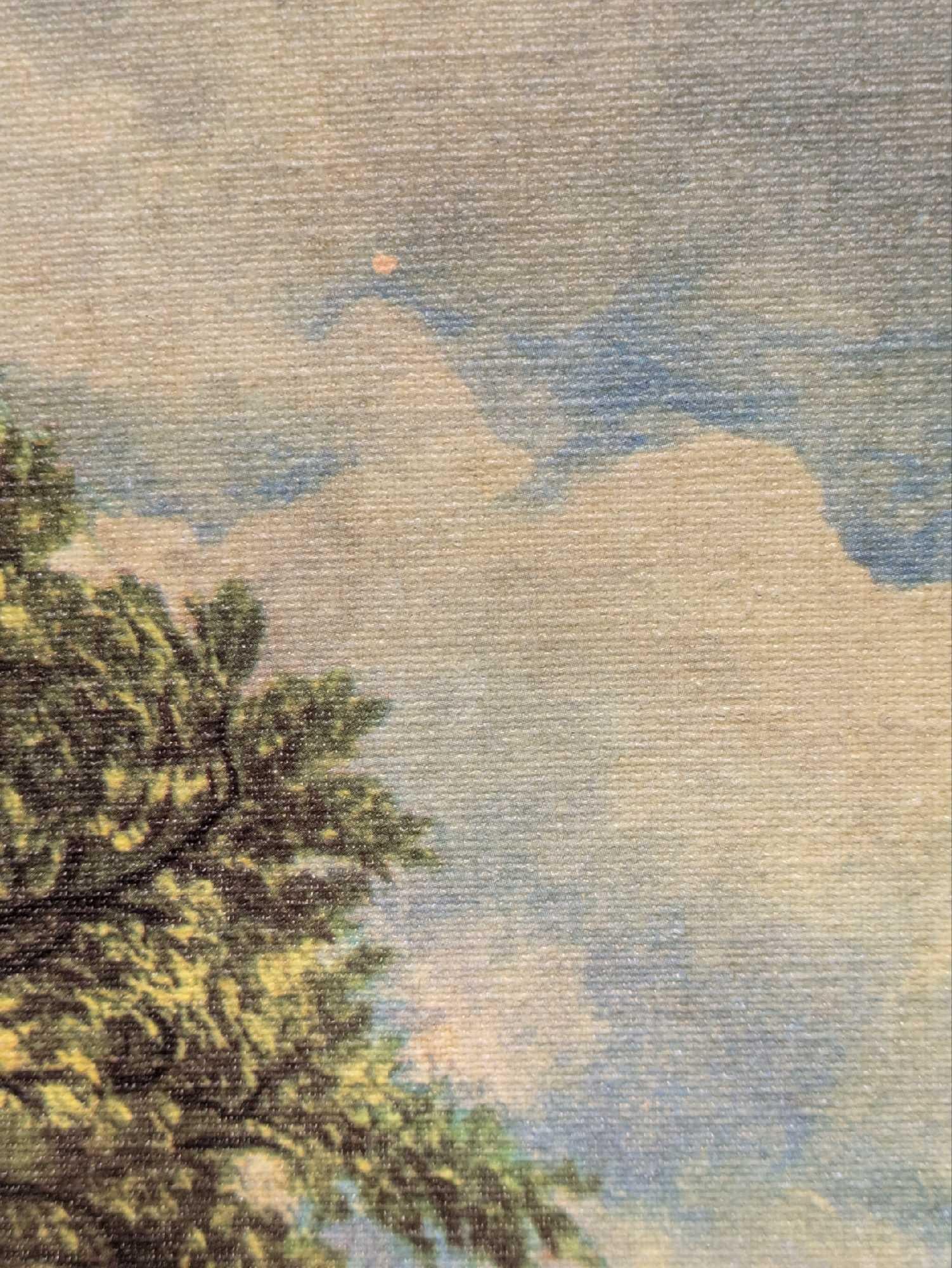 John Constable Cornfield Textured Print On Canvas - 6