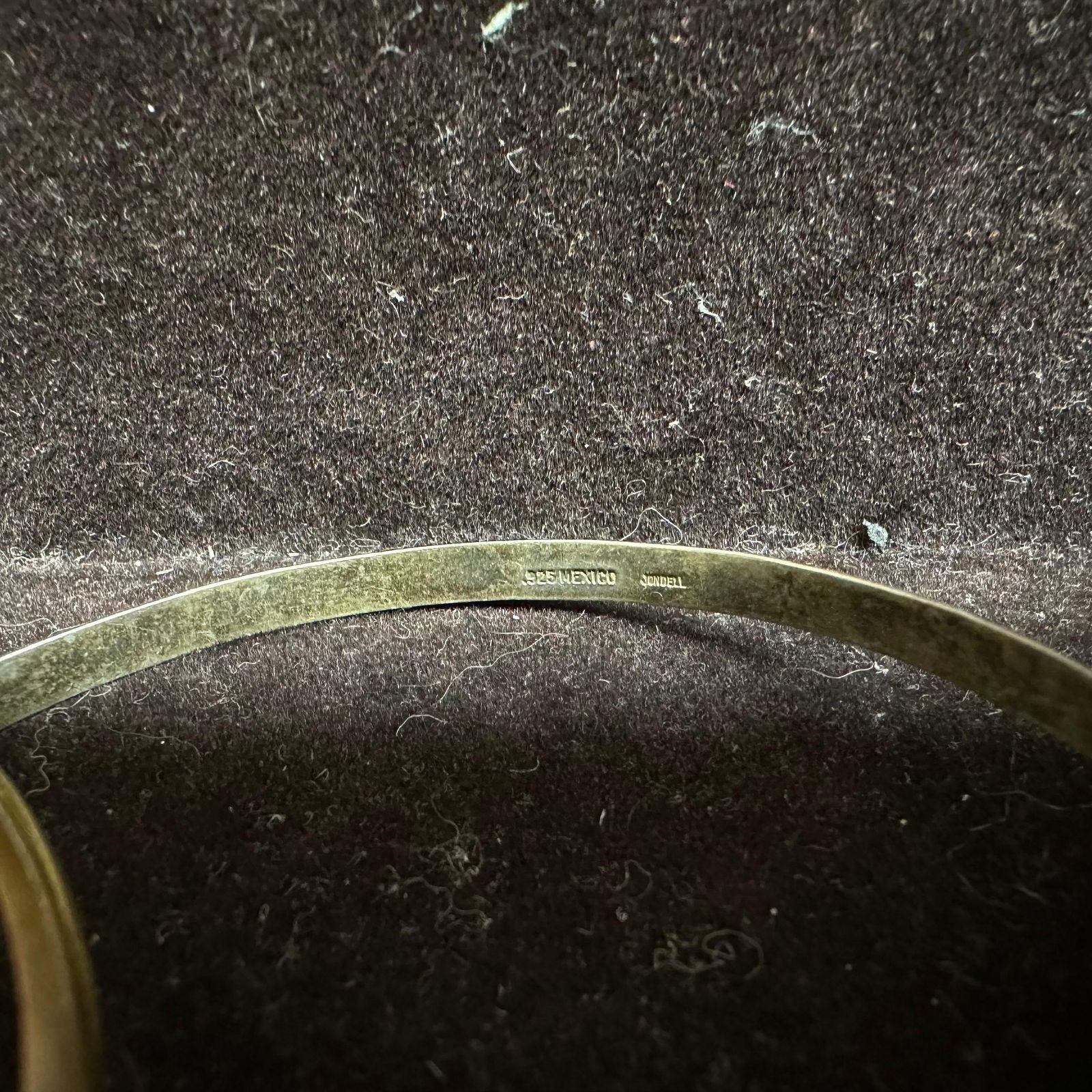 Bracelets Bangle Set Brass and Sterling Set - 3