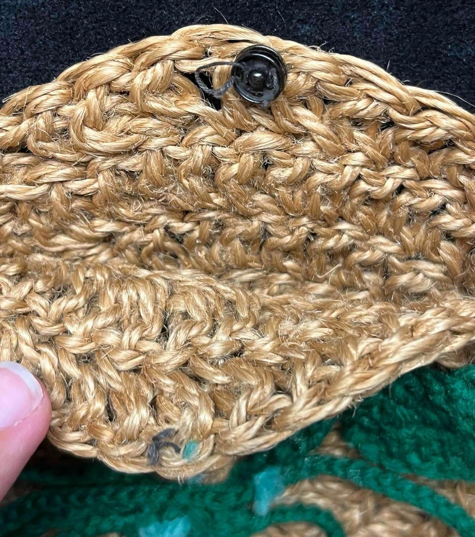 Handmade Small Crochet Bag - 5