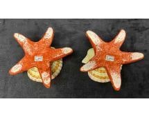 Fitz & Floyd Seashell Candlestick Holders - 10