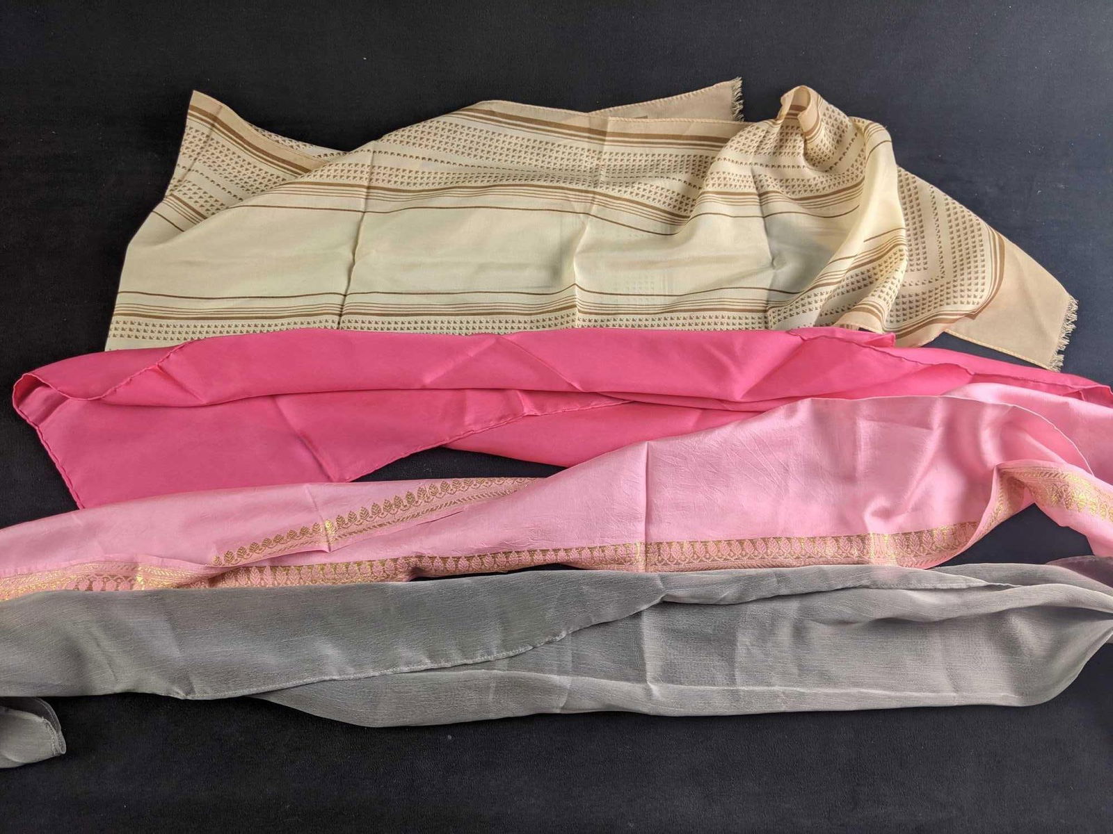 Assorted Vintage Scarves - 3