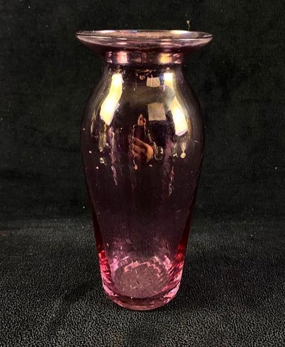 Assorted Glasses, Vase, Candleholders - 2