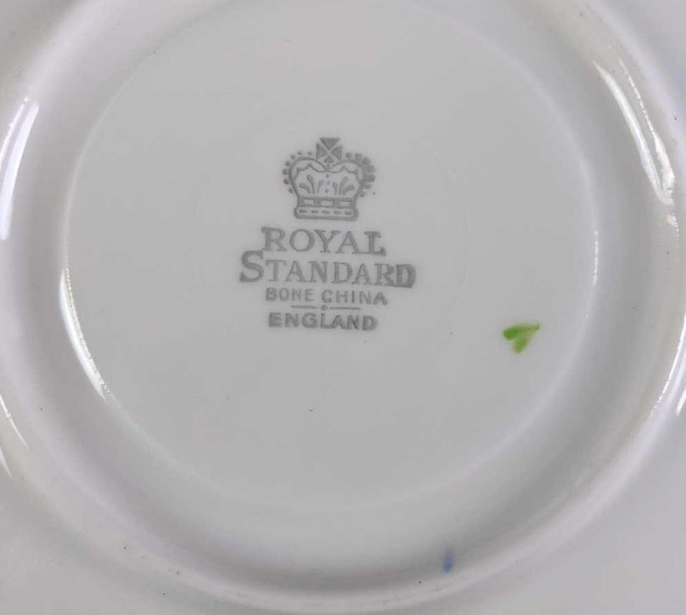 Assorted Bone China Saucers Small Plates - 7