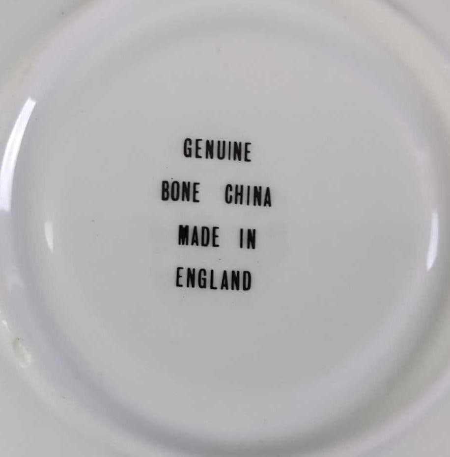 Assorted Bone China Saucers Small Plates - 8