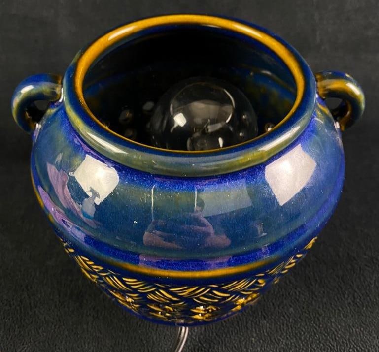 Blue Ceramic Wax Warmer - 4