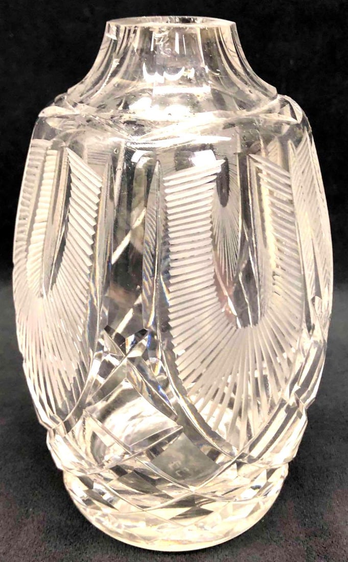 H.Lee Crystal Decanter - 2