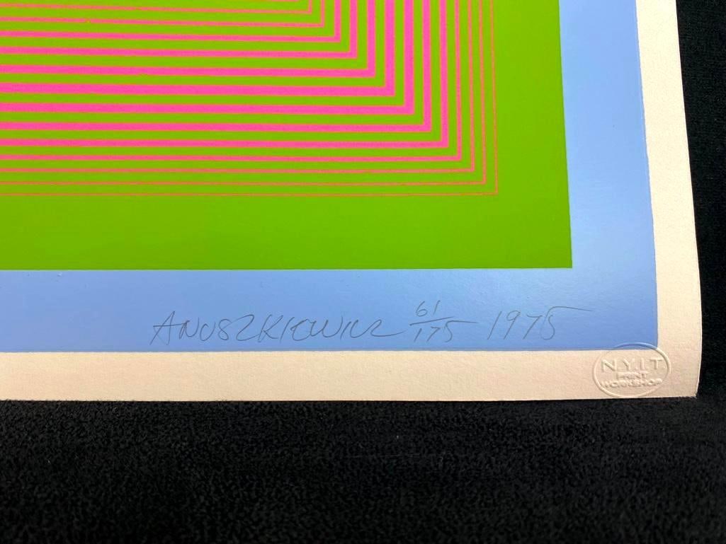 Richard Anuszkiewicz "New Glory" Signed Seriegraph - 2