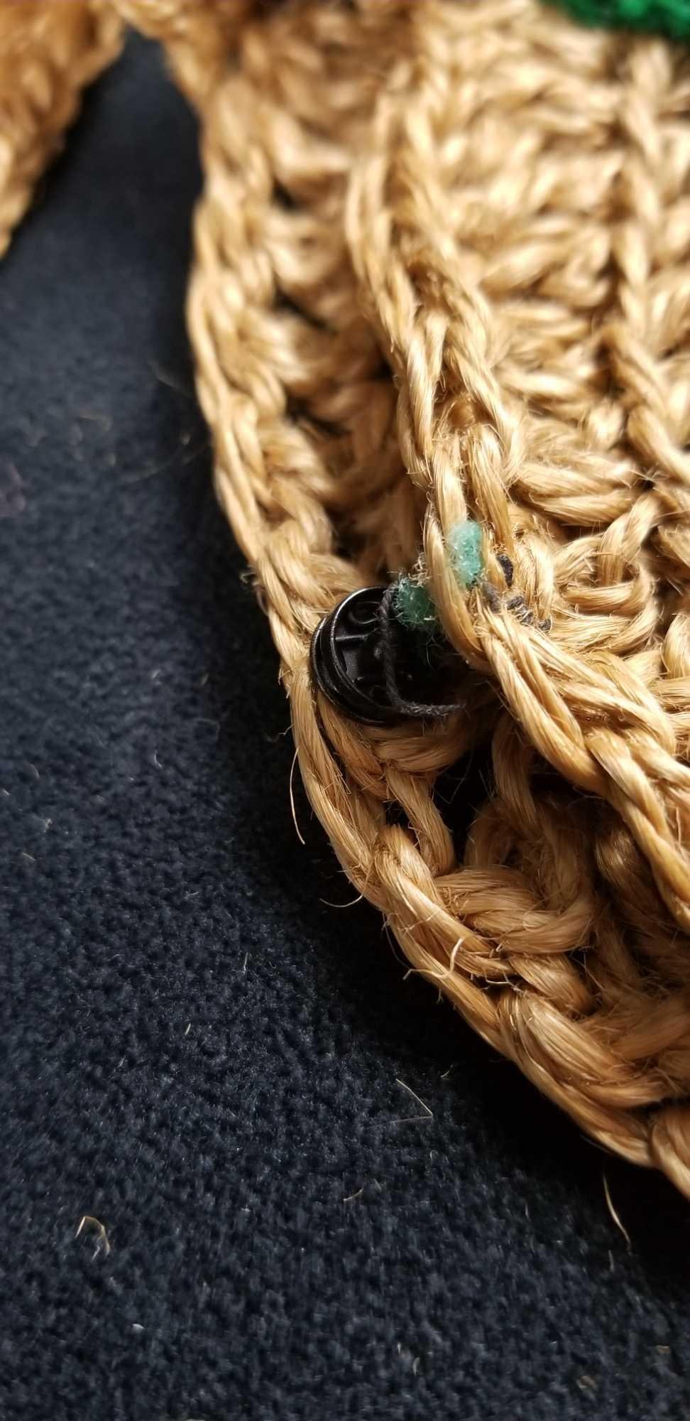 Crocheted Knitted Hand Bag - 3