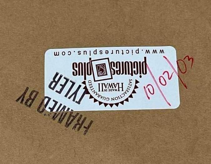 Large Framed Flower Quilt Square - 11