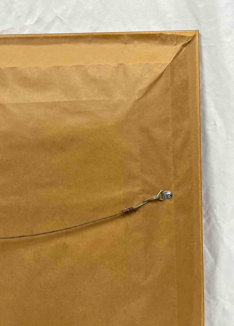 Large Framed Flower Quilt Square - 12