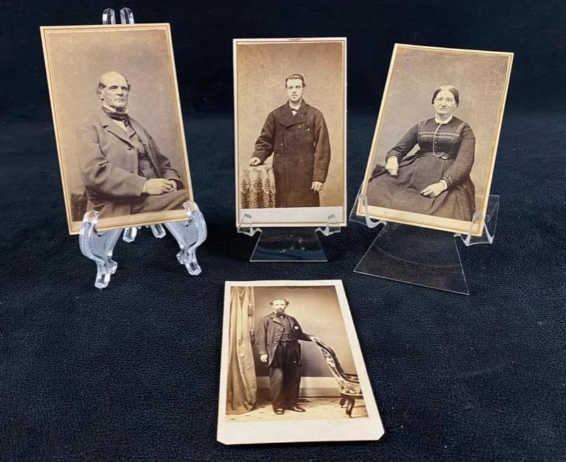 4 Photos from 1860s - Connecticut: 4 Photos from 1860s - Connecticut Photos from two photo studios in Connecticut. The photographers are SC Landon and HJ Rodgers. Rodgers was the author of Twenty-Three Years Under a Skylight, one of t