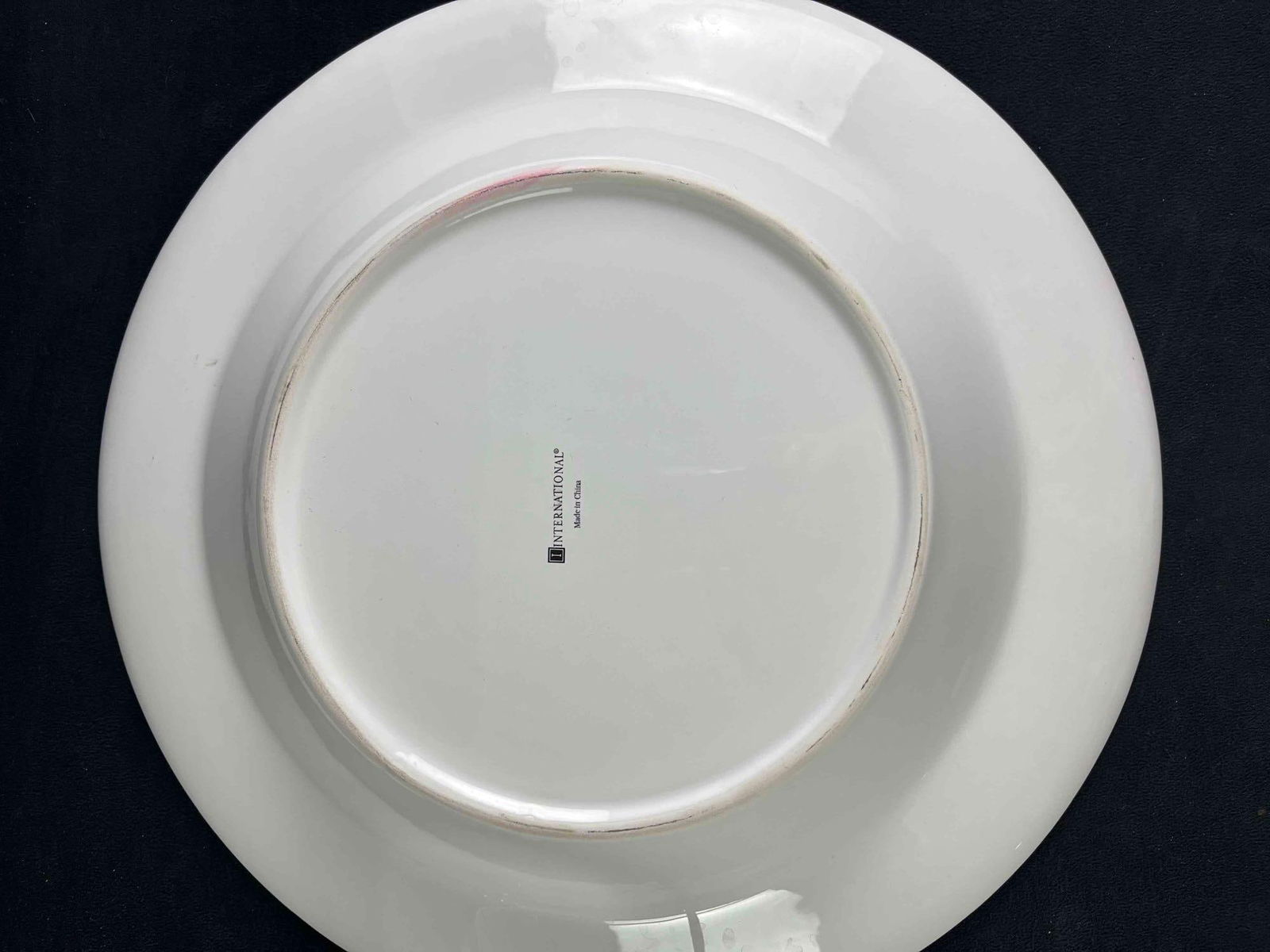 Large Ceramic Bowl with Serving Stand - 5