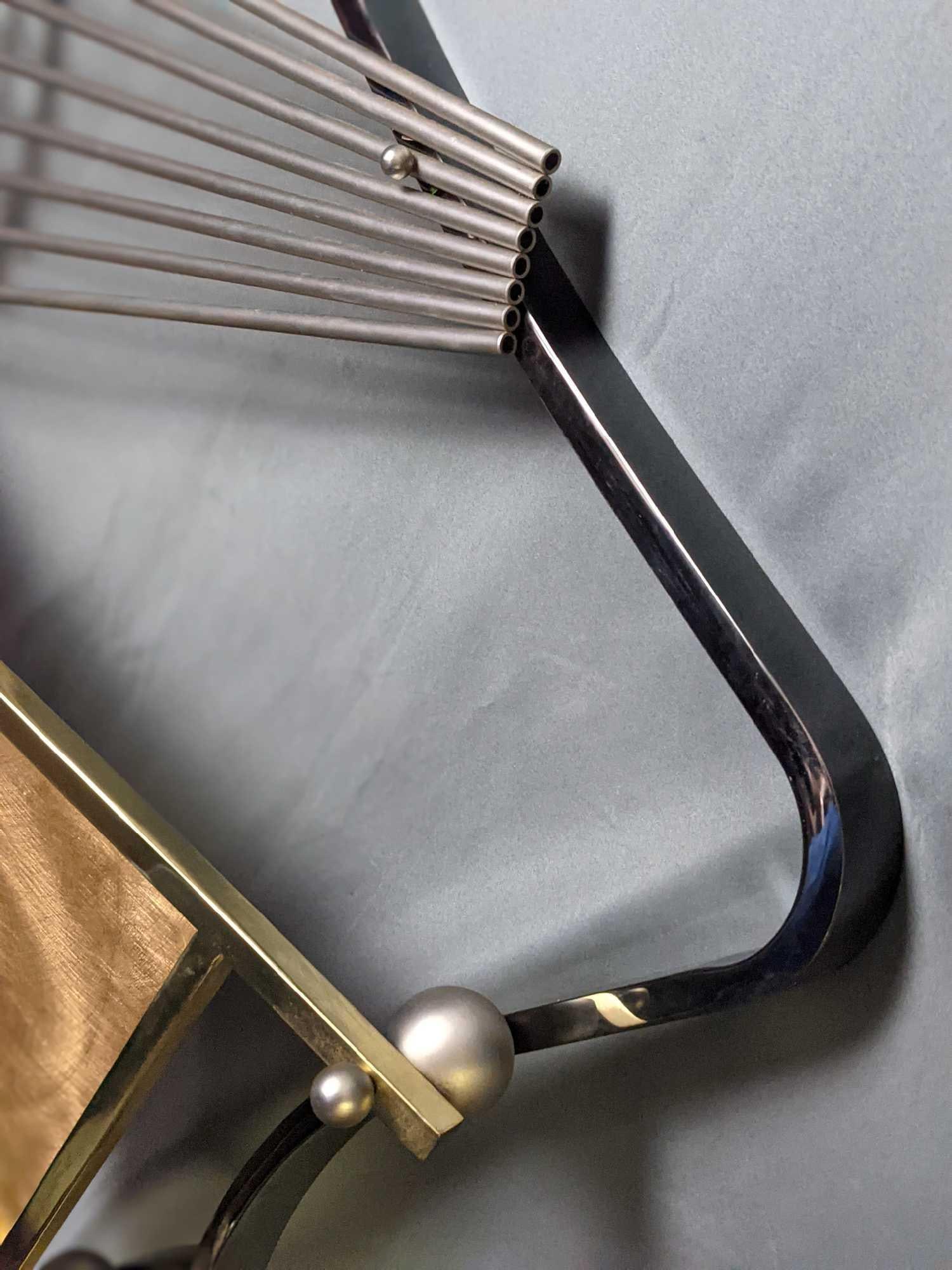 Large Jeff Mehringer "Eclipse" Wall Sculpture - 8