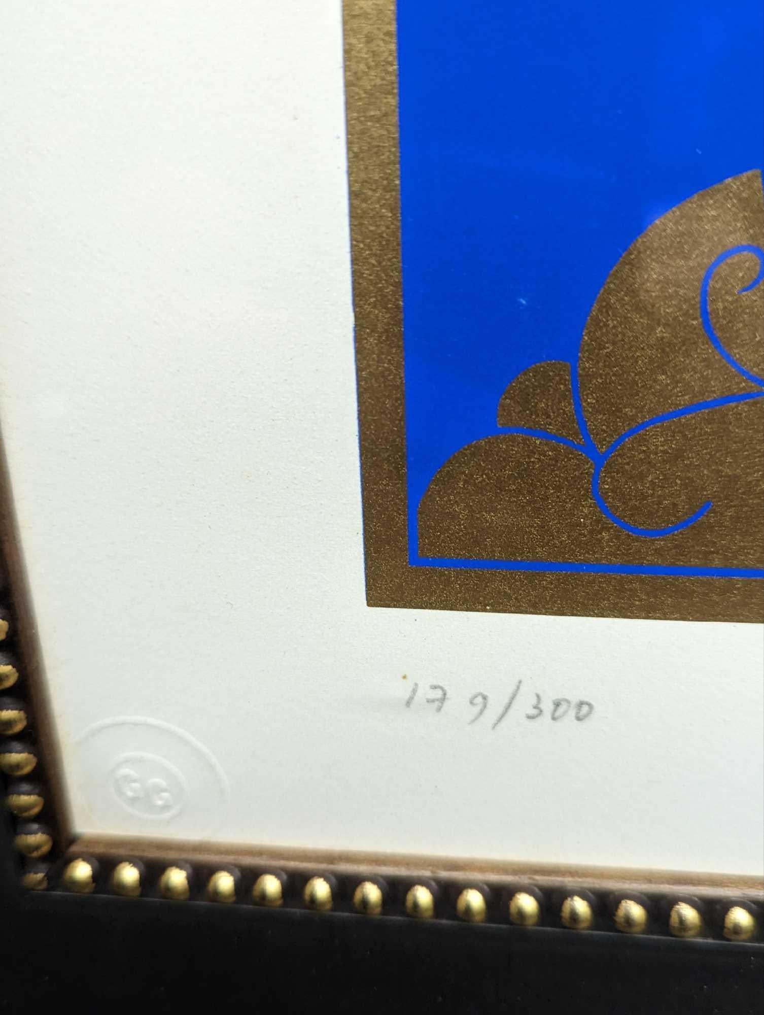 Framed S&N Erte "Cleopatra" Serigraph Print - 3