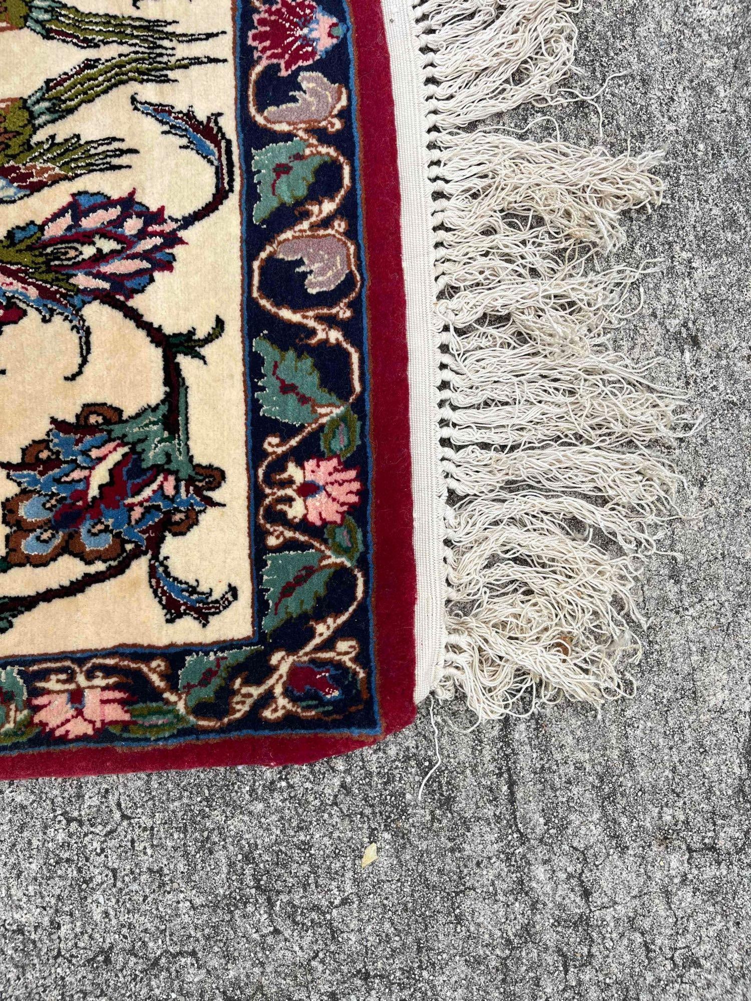 Small Tabriz Style Rug - 8