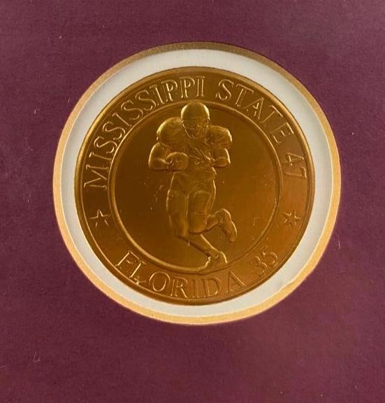 Mississippi State Greg Gamble Signed Print - 4