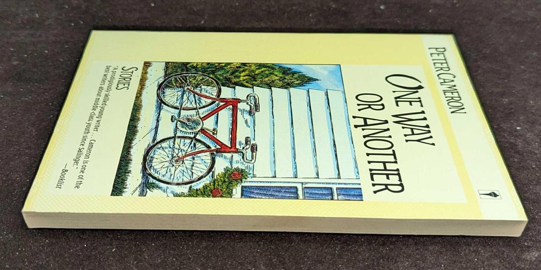 Peter Cameron Signed One Way Or Another Paperback - 4