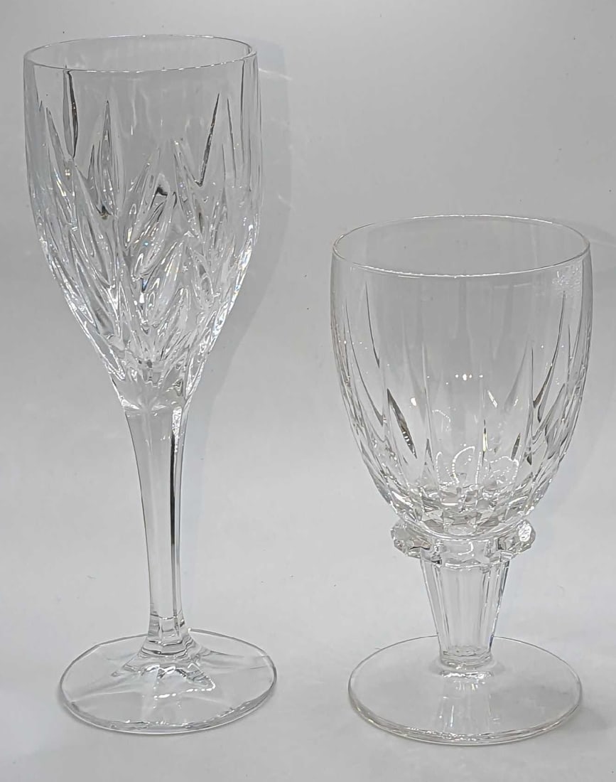 Gorham Crystal Wine & Royal Leerdam Cordial Glasses (1 of 8)