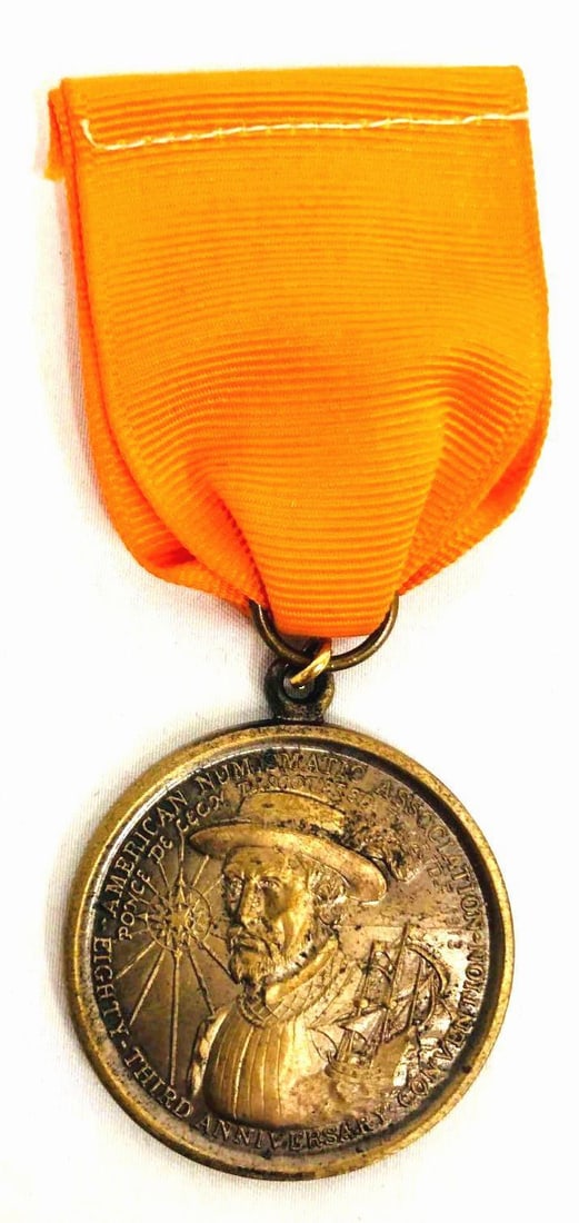 American Numismatic Association Eighty Third Anniversary Convention Medal: American Numismatic Association Eighty Third Anniversary Convention Medal This fine medal has been tested and researched to the best of our abilities, and is authentic to the best of our knowledge. Pl