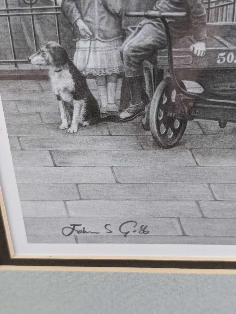 Carnforth Station By John S Gibb Framed Signed Print - 3