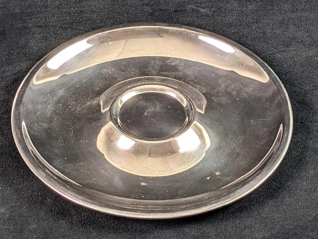 Two Vintage Silverplate Serving Plates - 2