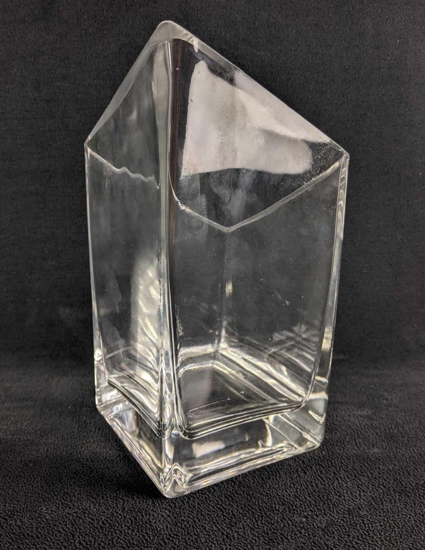 Glass Candle Holder Rectangular Candle Holder - 7