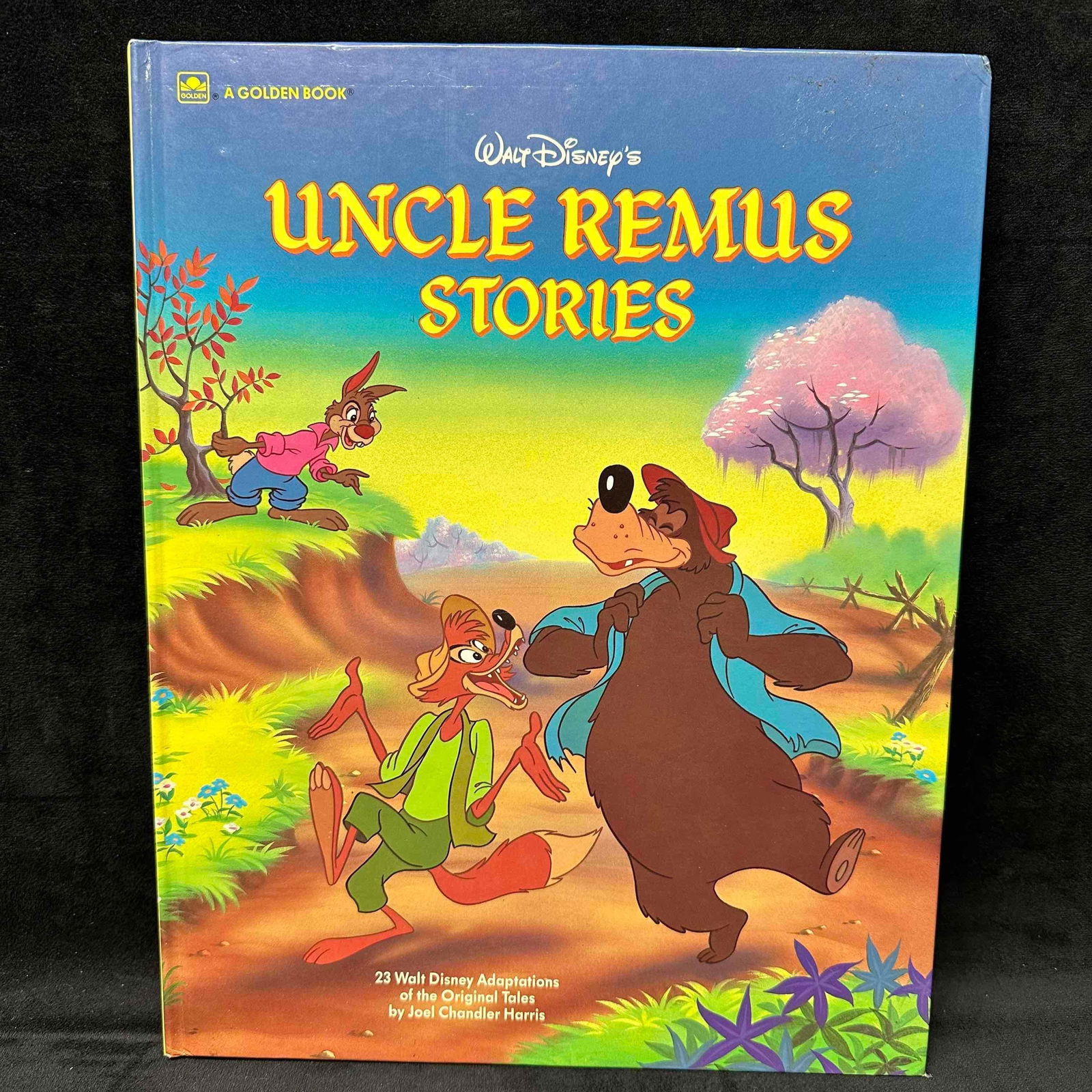 Walt Disney’s Uncle Remus Stories Golden Book Signed and Sketch by Disney Animator Bill Justice: Original Uncle Remus Stories Golden Book, featuring 23 Walt Disney adaptations of the classic tales by Joel Chandler Harris. Illustrated by Al Dempster and Bill Justice, this edition is further distin