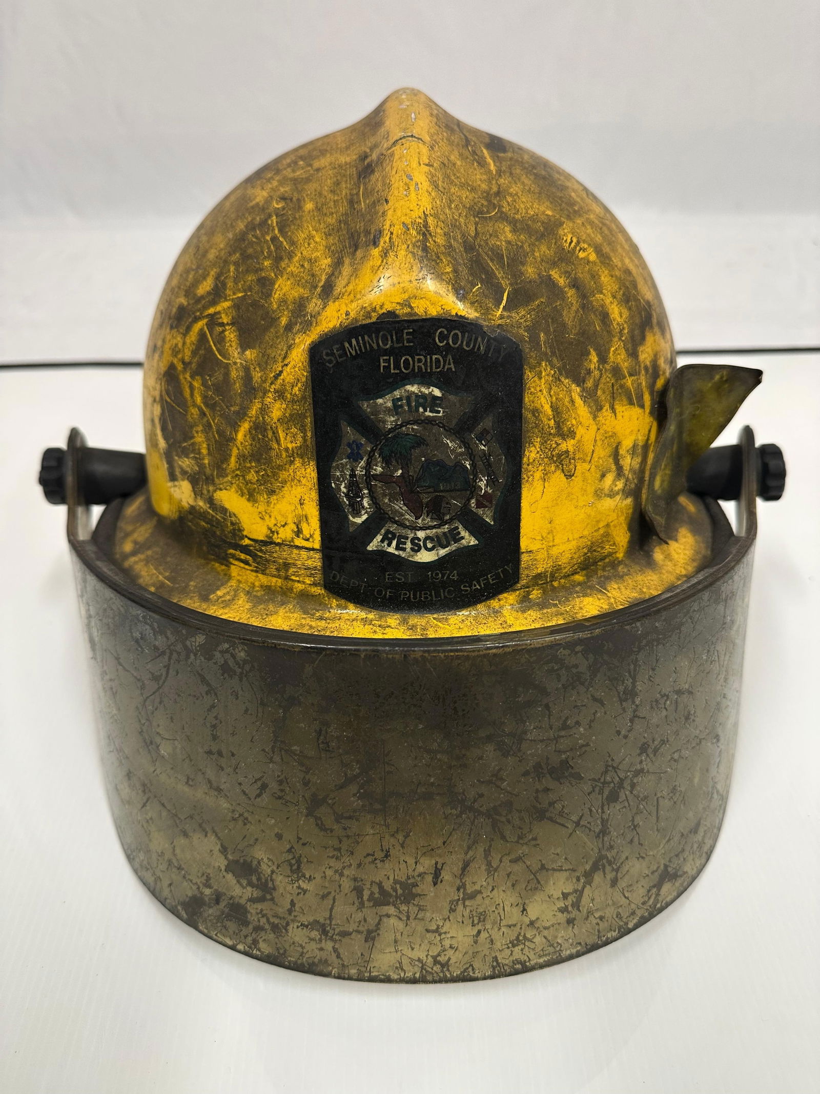 Cairns 662C Metro II Firefighter Helmet Seminole County Florida Fire Rescue (1 of 9)