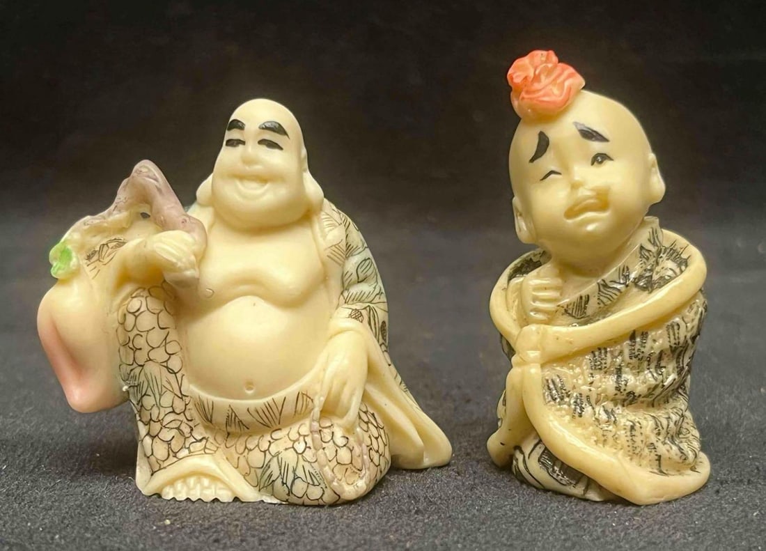 Two Netsuke Figurines (1 of 9)