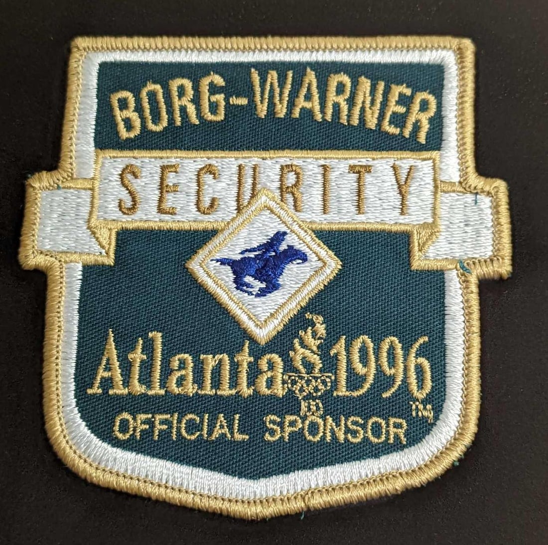 Framed Olympics Games Borg Warner Security Patch - 3