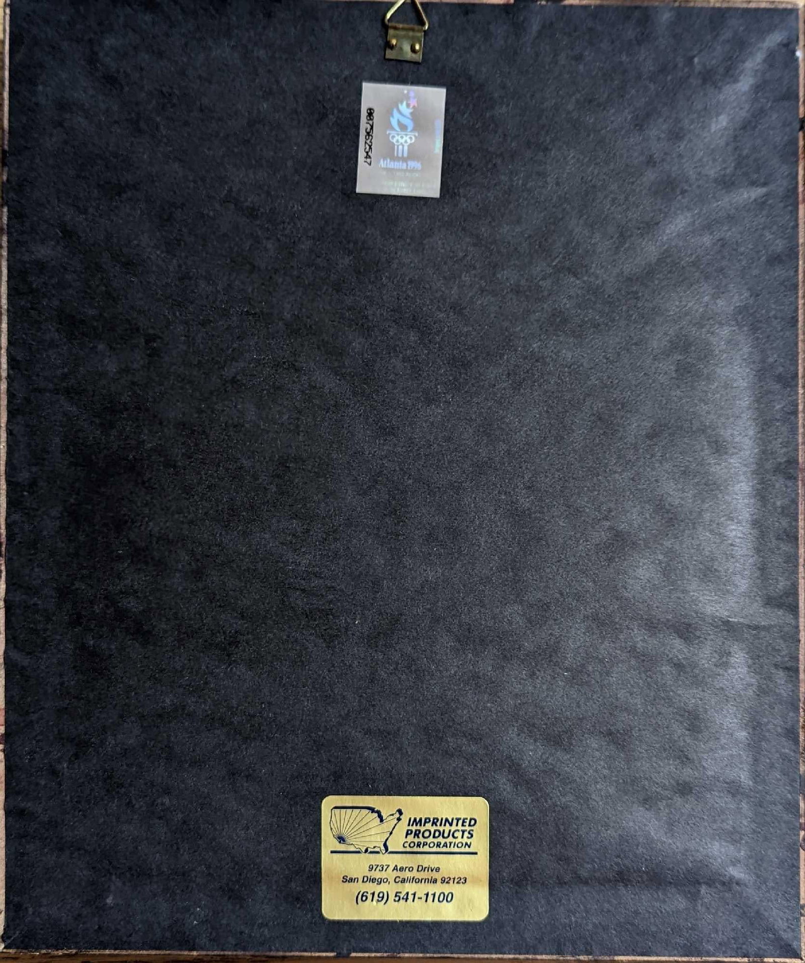 Framed Olympics Games Borg Warner Security Patch - 5