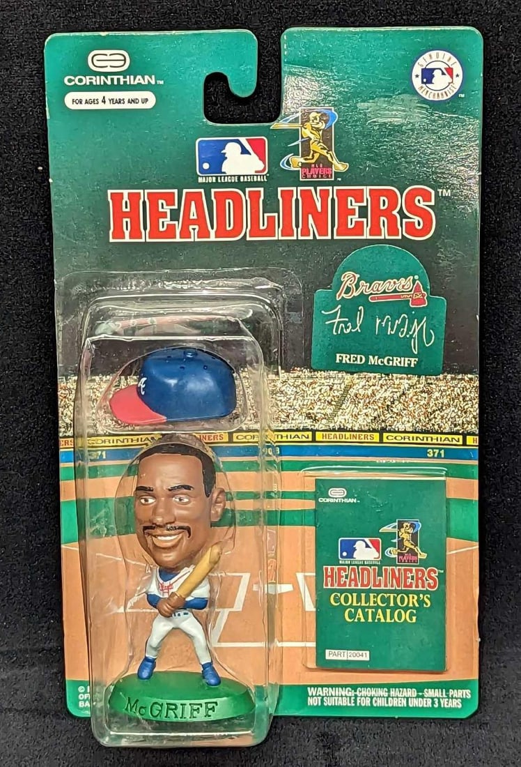 3 MLB Headliners Baseball Figures - 4