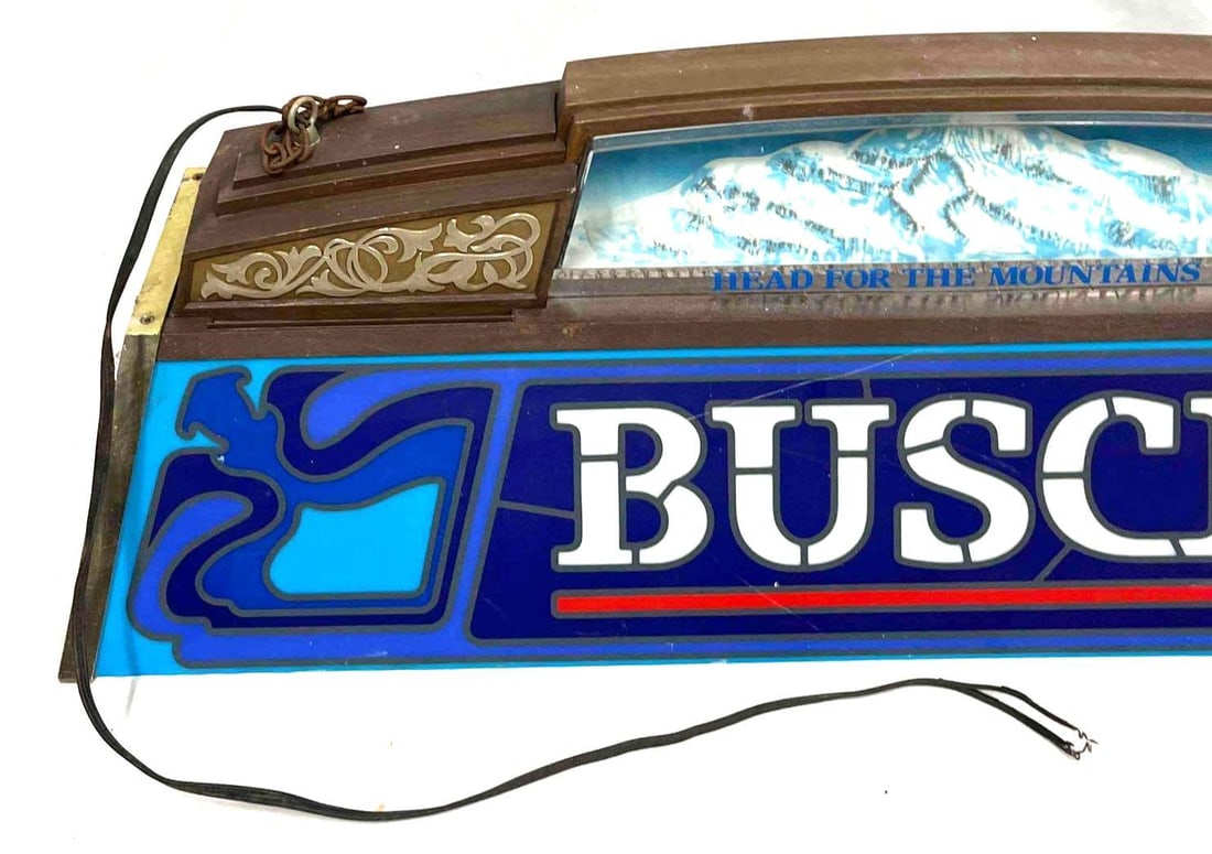 Vintage Busch Pool Table Light - 13